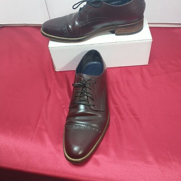 COPY - Cole Haan Men's SZ 8M Madison Cap OX, Burgundy C10840. Condition is Pre-… - Picture 6 of 11
